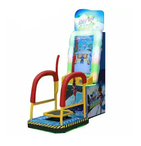 Top Sale Coin Operated Arcade Indoor Sport Amusement Ski Racer Sport Game Machine For Game Center For Sale