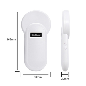 เครื่องอ่านชิป134.2kHz สำหรับสัตว์เลี้ยงเครื่องอ่านจอแสดงผล OLED FDX-B ISO11784/85ตัวอ่านไมโครชิปสำหรับสุนัขและแมว - Product Image 6