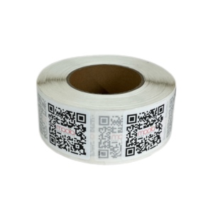 Özelleştirilmiş su geçirmez ve yağa dayanıklı vinil QR kod etiketi - Product Image 2