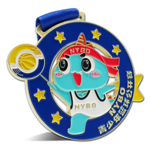 Özel altın 3D Metal maraton koşu spor madalya 20 + yıl tedarikçi çinko alaşım kaplama ödülü için tekvando Karate - Product Image 3