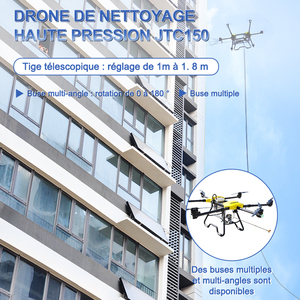 Joyance drone de lavage sprey drone haute pression extérieure verre rideau mur nettoyage drone - Product Image 6