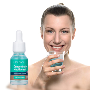 Rince-bouche concentré biologique de marque privée le plus vendu pour le traitement de la mauvaise haleine élimine les taches de plaque d'odeur buccale - Product Image 2