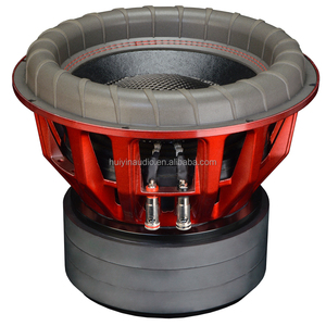 2000W RMS Ba Ferrite xe loa siêu trầm, SPL 86dB với cuộn dây kép HYW-12100-027-X âm thanh xe hơi, 12 inch - Product Image 1