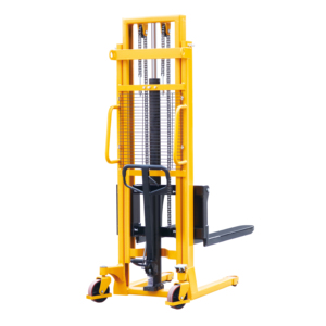 Materiale di fabbrica Haizhili materiale carico e scarico Gerbeur manuale idraulico carrello elevatore impilatore Stapelaar Stacker - Product Image 1