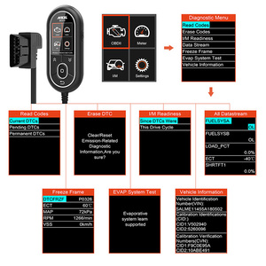 Ancel BD310 Professional OBD2 Code Reader Automotive Scanner 1.5-15V Car Diagnostic Tools 2 in 1 Trip Computer Diagnosis Scanner - Product Image 6