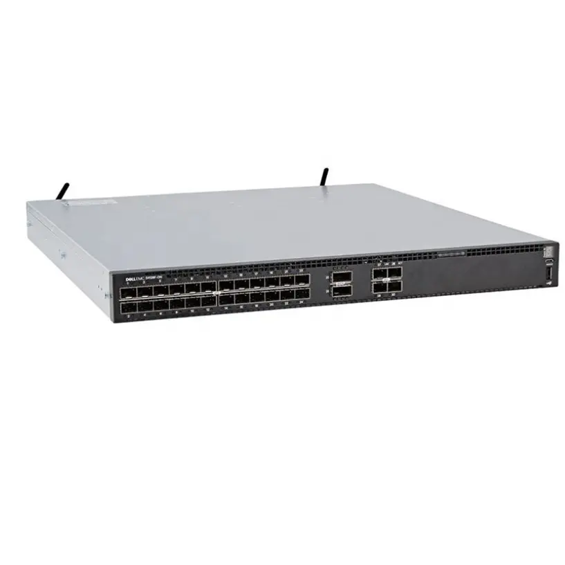 Alto desempenho Dell S4128F-ON Ethernet switch 1.6 Tbps capacidade de comutação