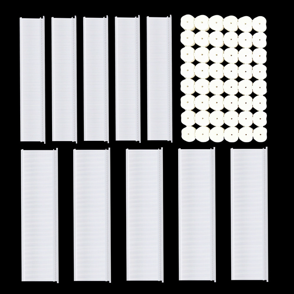 Juego de funda blanda de silicona blanca