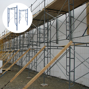 Powder Coating <strong>Scaffolding</strong> Walk Through Ladder Frame <strong>S</strong>-Style Scaffold H Frame With Drop Lock - Product Image 6