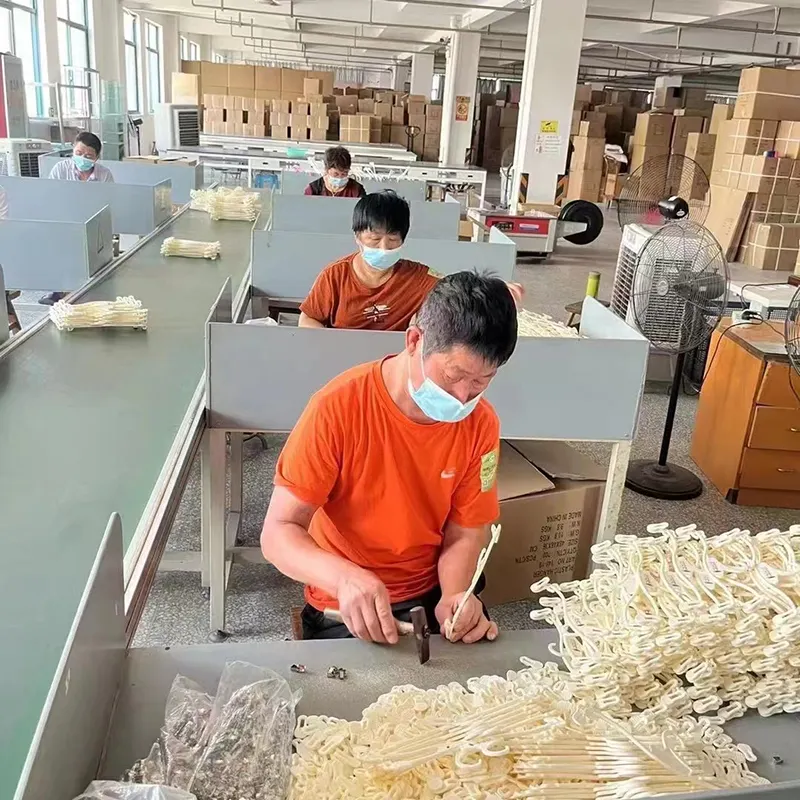 LEEKING Factory wholesale non-slip thick satin foam padded soft fabric women clothing dress hangers