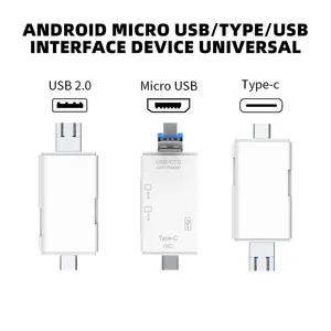 6-in-1 ad alta velocità OTG tipo C lettore di schede SD USB2.0 TFCF adattatore Smart chiavetta Flash con interfaccia USB - Product Image 4