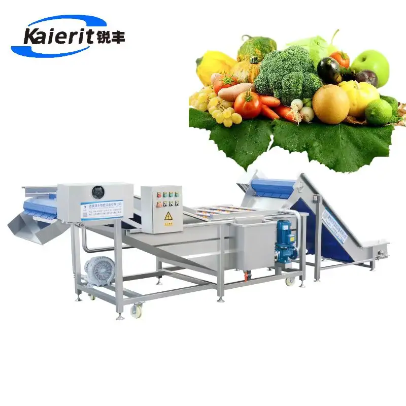 Automatic food cleaning machine garlic and onion cleaning machine kelp sauerkraut fruit cleaning equipment