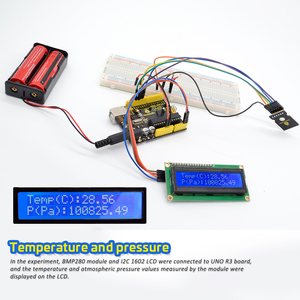 Keyestudio BMP280 modulo di temperatura e sensore di pressione dell'aria I2C e SPI comunicazione per Microbit - Product Image 3