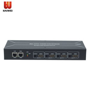 U525L H.264 H.265 4 kanal HDMI kodlayıcı IPTV ve YouTube Facebook canlı akışı için dijital TV Video HD 1080P kodlayıcı - Product Image 1