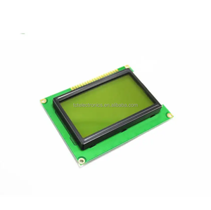 Alta qualità 12864B LCD 128x64 caratteri 12864B 5V schermo blu retroilluminazione modulo Monitor LCD LCD 12864 grossista - Product Image 4
