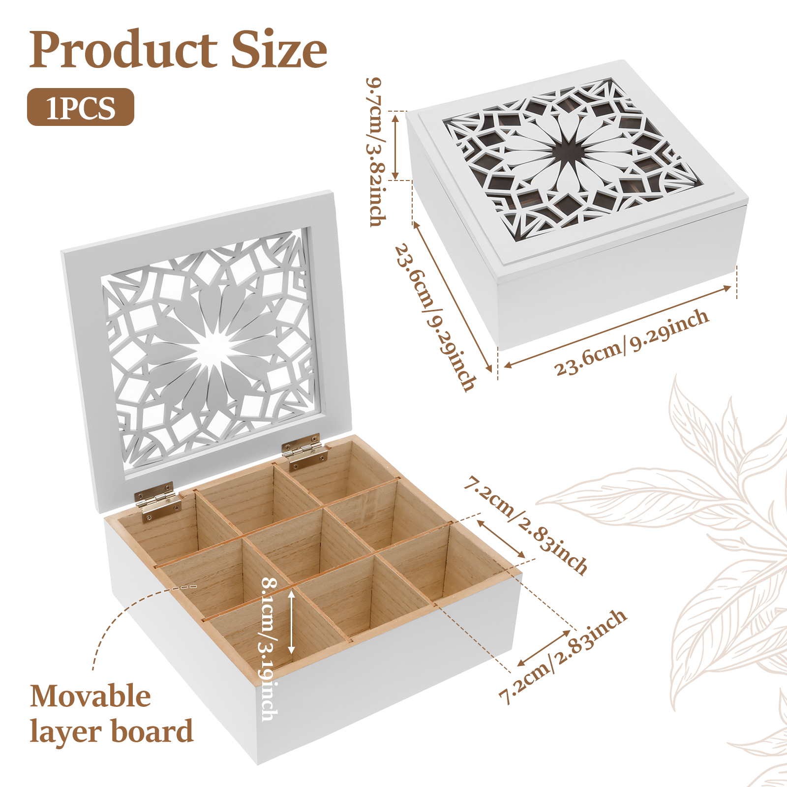 white tea box