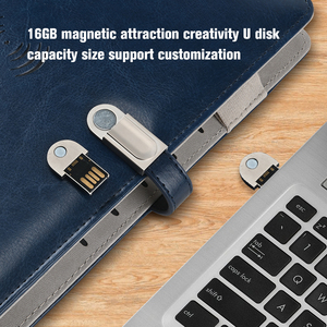 Customization Diary <strong>Notebook</strong> Glowing LED Light logo Power Bank Charging Agenda <strong>Note</strong> Book <strong>with</strong> Advertising Video Screen Monitor - Product Image 4
