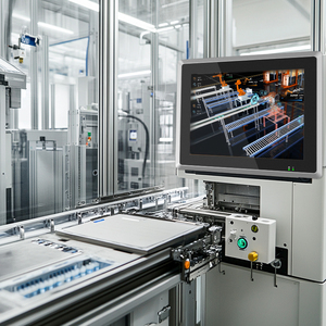 7 10.4 12.1 15.6 17 19 pollici pannello lcd incorporato iot monitor industriale di potenza per la linea di produzione - Product Image 1