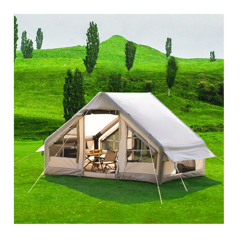 Gofun gölge şişme çadır, aile eğlence seyahat evi açık hava çadırı, çin çatı üst hava çadırı/