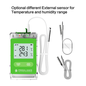 Free Cloud IoT Sistemas de monitoreo de temperatura 4G de un solo uso Registrador de datos de temperatura y humedad - Product Image 6