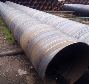 A106lsaw ssawラウンドスパイラル炭素鋼パイプSSAW API 5L ASTM溶接炭素鋼パイプ天然ガスおよび石油パイプライン