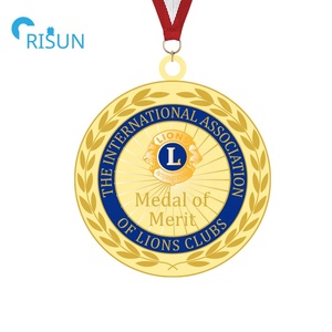 Sản Xuất Tùy Chỉnh Từ Thiện Quốc Tế Sư Tử Câu Lạc Bộ Huy Chương Medalla Huy Chương Giải Thưởng Tùy Chỉnh Sư Tử Câu Lạc Bộ Huy Chương - Product Image 6