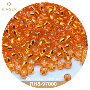 3MM Preciosa Rocailles圆孔珠珍珠壳8/0种子珠适合珠宝制作