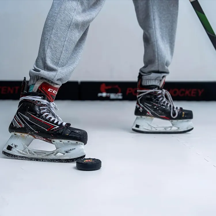 Piastrelle per pavimenti per Hockey su ghiaccio sintetiche per attrezzature per allenamento, Hockey su ghiaccio, piastrelle per pavimenti