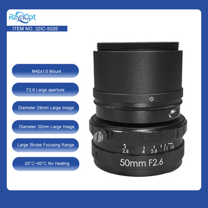 Lente de enfoque Manual de escaneo de línea de longitud Focal fija de 5MP 50mm industrial para detección de inspección de cámara de visión artificial - Product Image 5