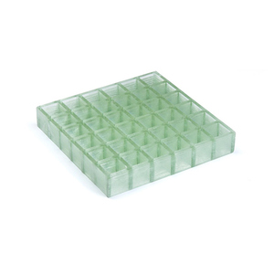 透明玻璃钢光栅半透明玻璃纤维光栅，表面光滑 - Product Image 1