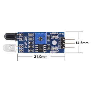 IR赤外線反射センサー障害物回避モジュールTracing Sensor TracingモジュールDiy Smart Car Robot用 - Product Image 2