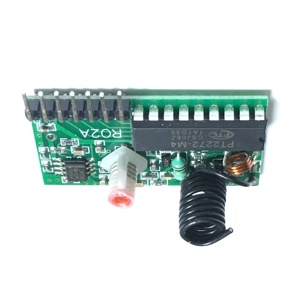 Taidacent R02A 4-Kanal-Super-Regenerations-Decodierungsempfängermodul 315 433MHz HF-Decodierungs-Fernbedienung empfänger modul - Product Image 4
