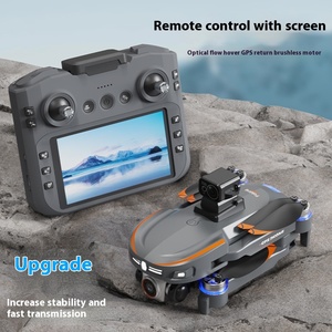 Büyük ekran uzaktan kumanda ile S28 GPS konumlandırma fırçasız Motor Drone 4K kamera FPV Drone - Product Image 2