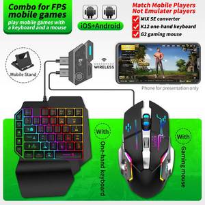 Mix Lite Handy Converter Controller Adapter für PUBGs Shooting Game Tastatur Maus für Android Phone - Product Image 2