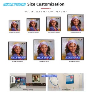 HXXK 39,2 Zoll quadratische Werbedisplay 1920 × 1920 Digital Signage LVDS TFT-LCD-Monitor-Panel-Bildschirm Aufzug Kunstmuseum Bildung - Product Image 3