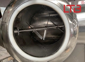 En kaliteli hızlı ve homojen karıştırma v-tipi kuru toz makinesi talk/kompakt/gevşek toz ürünleri mikser yapma - Product Image 6