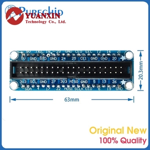 Плата адаптера GPIO, 40-контактная, совместимая с Raspberry Pi, Raspberry PI, плата расширения для макетной доски для Raspberry PI B + - Product Image 3