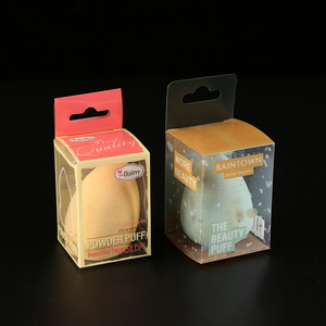 Özel Logo temizle katlanabilir su geçirmez yuvarlak PVC izle kutuları plastik PVC PET kozmetik ambalaj kutusu - Product Image 5