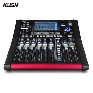 DM20 18 kanal çift 24-bit DSP profesyonel dijital mikser ses ses karıştırma konsolu mikser konsolu ile Bluetooth MP3 USB - Product Image 1