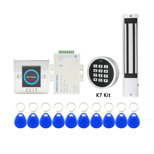 RFID-Tastatur-Zugangskontroll-Kit mit ID-Schlüssel anhänger 280kg Magnets chloss Push-No-Touch-Ausgangs taste DC12V-Netzteil Tuya Optional - Product Image 6
