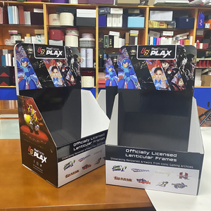 Cajas de cartón corrugado pequeñas personalizables, estantes de exhibición de mostrador superior para tienda minorista, diseño impreso - Product Image 4