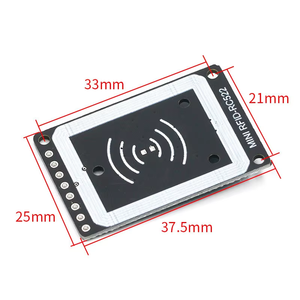 RC522 Black mini RFID Module S50 13,56 Mhz es adecuado para leer y escribir ar-duino SPI - Product Image 2