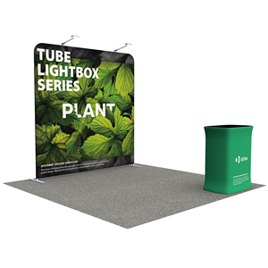 10x10ft 3x3m nhôm Kệ hiển thị Backdrop biểu ngữ đứng triển lãm truy cập xách tay Trọng lượng nhẹ EXPO hiển thị thương mại hiển thị gian hàng - Product Image 2