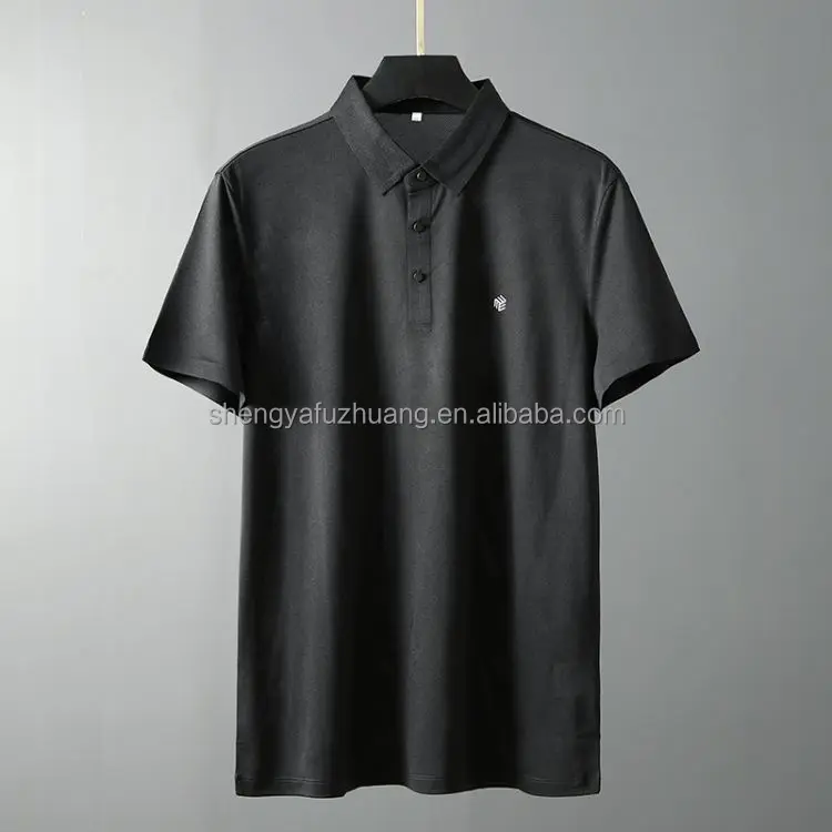 Wholesale New Design Men's Cotton Polo Shirt Summer Golf Shirt Sport Wear Men's Short Sleeve Polo Shirt Moisture Wicking