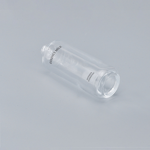 115 מ "ל בצורת צילינדר זכוכית ריקה מיכל אריזה פנים קרם פנים סרום בקבוק זכוכית צנצנות תרסיס בקבוקים עם משאבה - Product Image 3