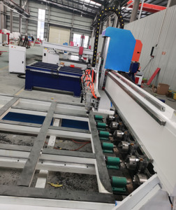 Multi husillo 3D CNC tallado enrutador madera 4*8 máquina 1325 con 4 ejes rotativos con controlador DSP - Product Image 6