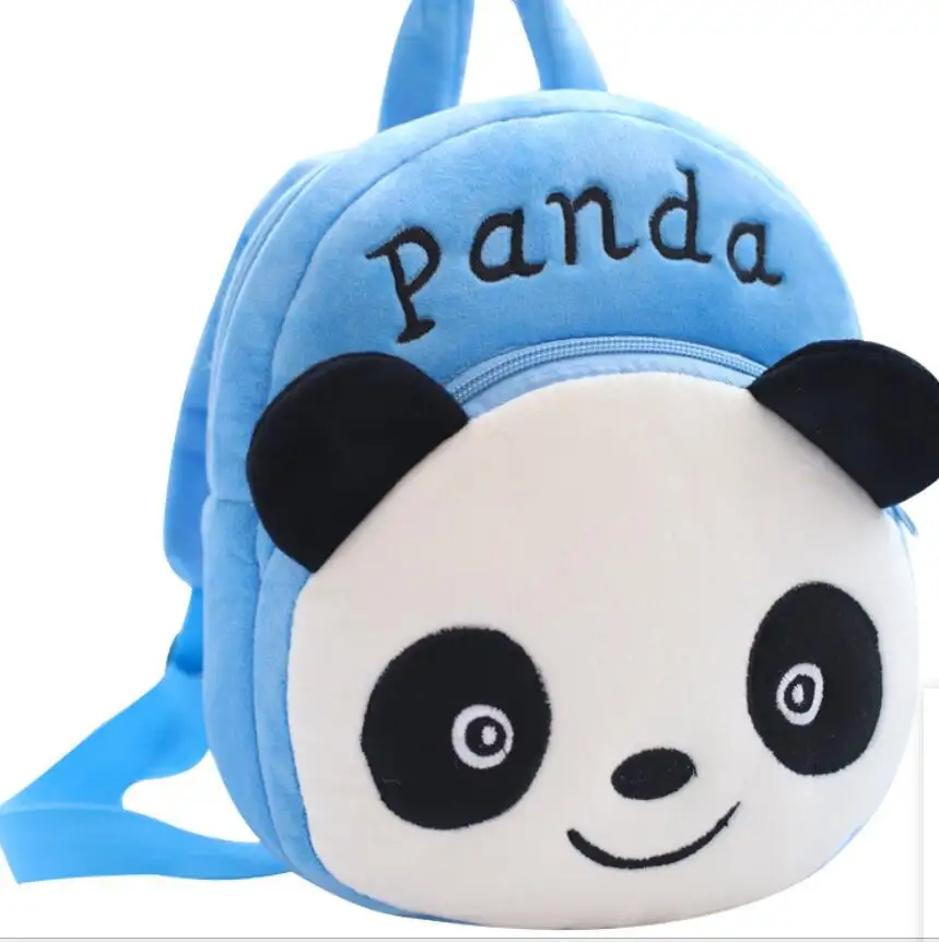 Popular cartoon plush schoolbag school bags trendy backpack cute school bags for kindergarten girls backpack loved by children