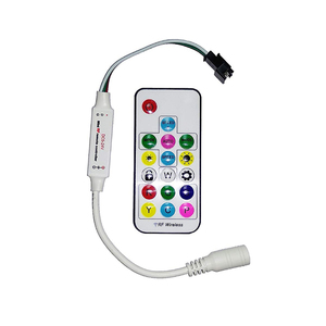 CE Approved RF 17 Keys Remote RGB LED Pixel Full Color <strong>Controller</strong> WS2812 WS2811 SK6812 <strong>Digital</strong> Addressable LED Strip <strong>Controller</strong> - Product Image 3