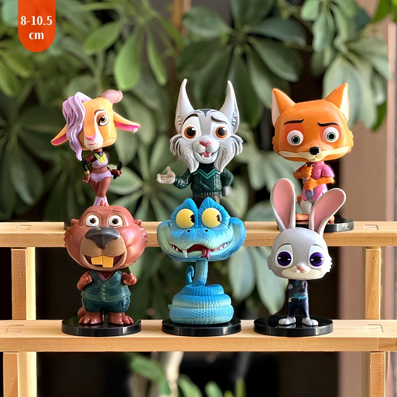 3rd Generation Standing Style - Set of 6 (Bagged)