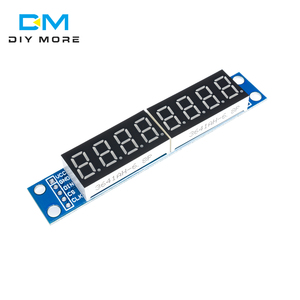 MAX7219 LED Dot Matrix 8 Digit Digital Tube Display Control Module 3.3V 5V Microcontroller Serial Driver 7-segment - Product Image 1