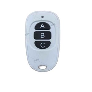 433MHz due pulsanti Wireless RF industriale ricevitore di plastica Display a LED telecomando AC 24V controllo della luce della porta - Product Image 1